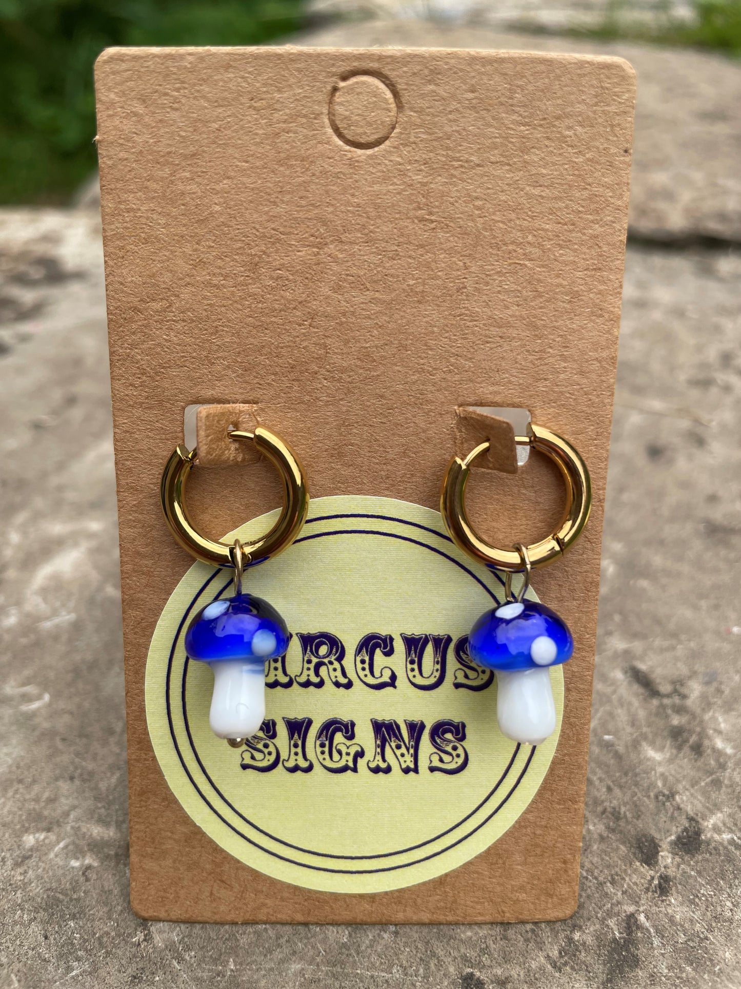 Magic Mushroom Earrings