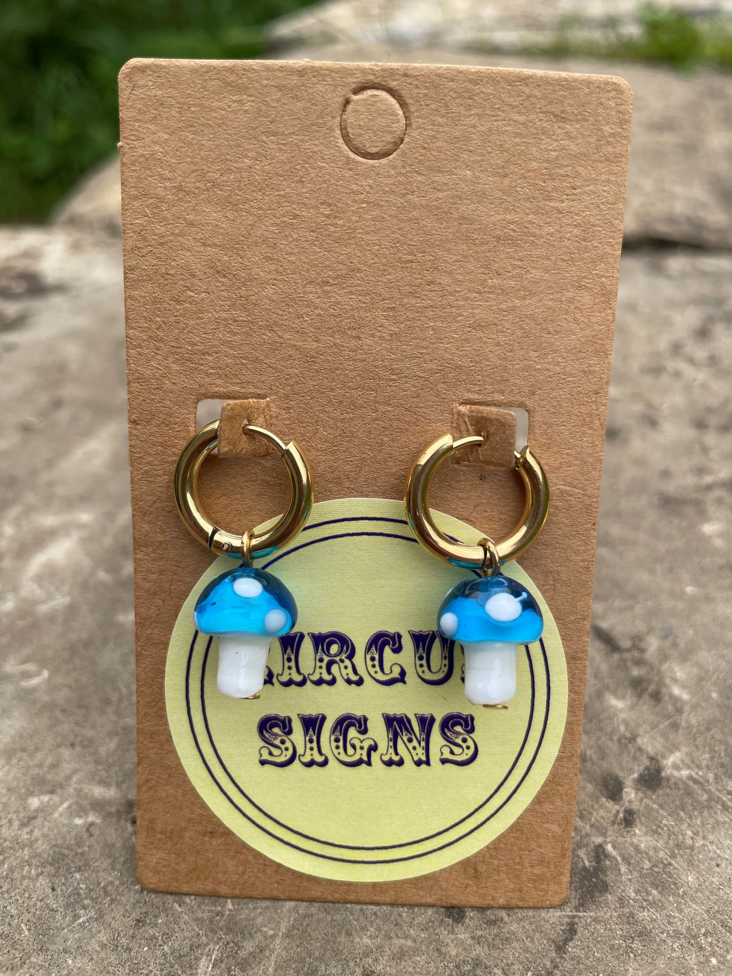 Magic Mushroom Earrings