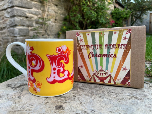 Flower Power Peace Mug