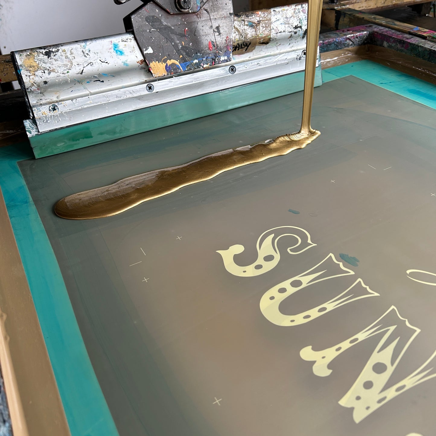 'you are my SUNSHINE' Screen Print Artwork
